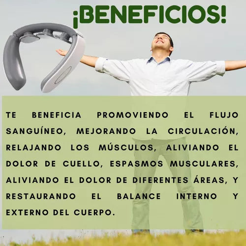 ✨ Masajeador Inteligente Cervical Recargable ✨