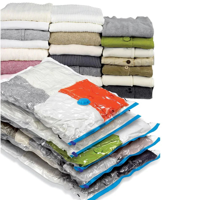 Bolsa de Empaque al Vacío 80x56 cm sin Bomba – Ahorra Espacio y Protege tu Ropa
